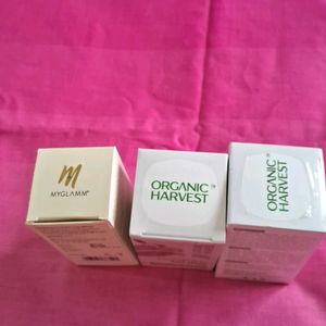 Face Serum By Organic Harvest Combo Of 3