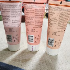 Trio Face Washes