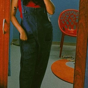 Y2K Casual Denim Overalls