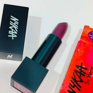 Nykaa Cosmetics So Matte Lipstick Sugar Plum