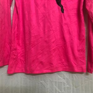 Puma Pink Long Sleeve Hoodie