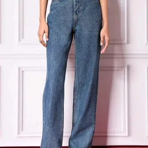 Vintage Wash Straight Fit Jeans