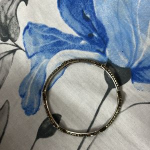 Metal Stone Embedded Bangles