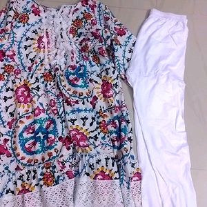 Short Lace Kurthi