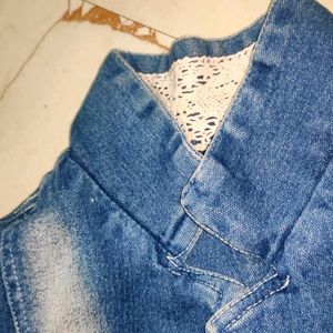 Blue Plain Ladies Stylish Denim CoatBlue Plain Ladies Stylish Denim CoatBlue Plain Ladies Stylish Denim CoatBlue Plain Ladies Stylish Denim Coat