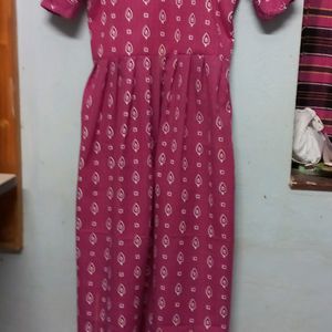 kurti with frills