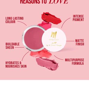 Myglamm LIT Lip & Cheek Rouge