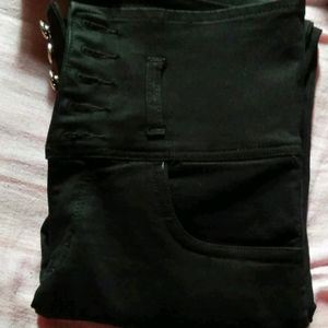 Denim Black Jeans Pant