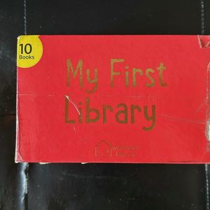 My First Library:Boxset of 10 Board Books for Kid