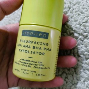 Hyphen Resurfacing 10% Aha BHA Pha Exfoliator