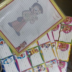 Bundle Of Project Paper And 4 Sticker Sheets
