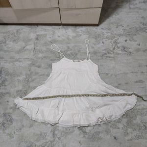 Bust 38-42 Mini White Dress