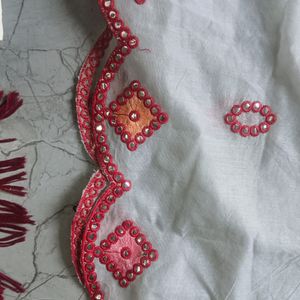 Cutwork Dupatta