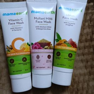 Combo Of 3 Mini Mamaearth Face Wash