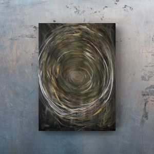 Abstract Painting Black hole