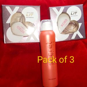 Pack Of 3 Perfume