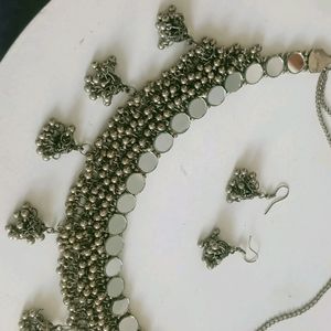 Oxidised Jewellery Set Hardly 2-3 Times Use