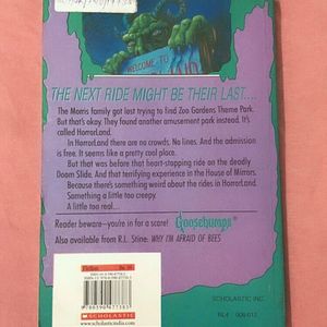 Goosebumps One Day At Horrorland By R.L. Stine