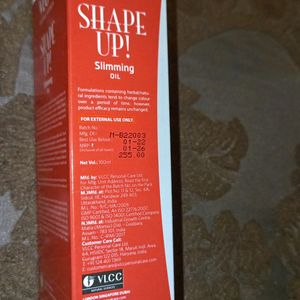 VLCC Natural Sciences Shape Up Slimming Oil