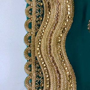 Diamond Work Saree