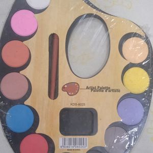 Kids Artist Pallette 12 Colors Set Of 6