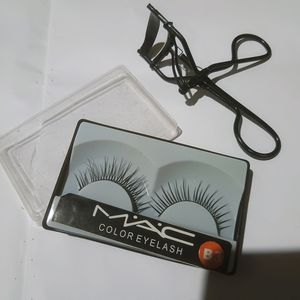 Eye lashes with curler combo...