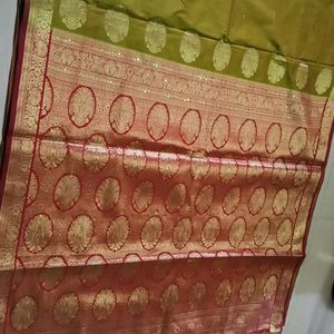 Olive Saree