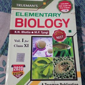 Trueman's Elementary Biology Class 11th