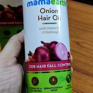 Offer On Mamaearth Onion Hair Oil🎉🥳❤