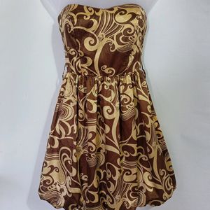 VERY PRETTY SATIN MINI DRESS