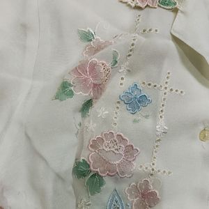 Floral Sheer Shirt