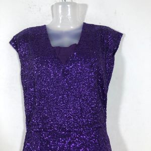 Purple Sequence Dresses(Women’s)