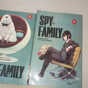 Spy Family Manga Volume 4 And 5