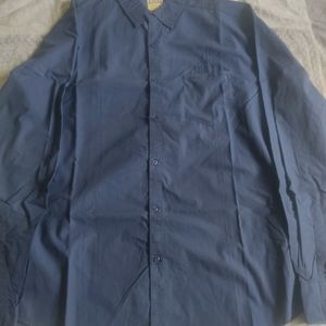 Mens Navy Blue Shirt