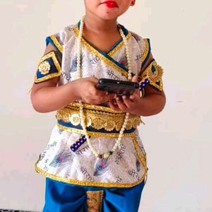 2 Years Krishna Handmade Dress Set