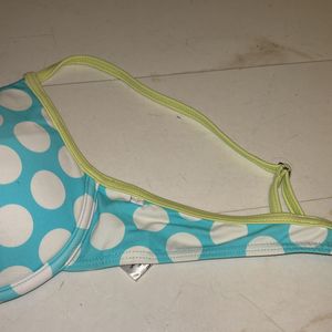 Blue Swim Wear Bra