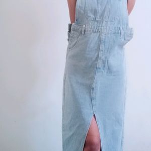 Denim Jumpsuit Skirt