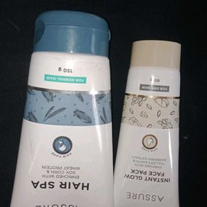 Hair Spa And Face Pack