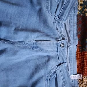 Ice Blue Colur Jeans