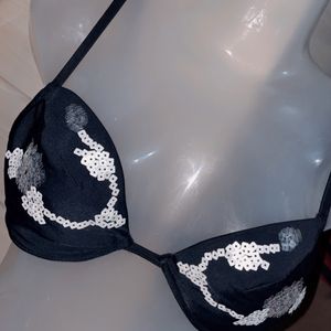 Sequence Black Bra