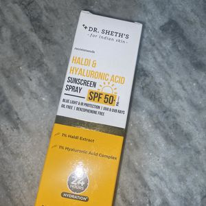 Brand New Dr Sheths Sunscreen Spray