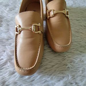 Beige Loafers (Women's)