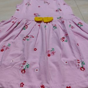 Brand New Girls Pure Cotton Frock..