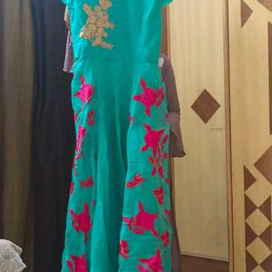 Boutique Very heavy silk party wear  embroidery go