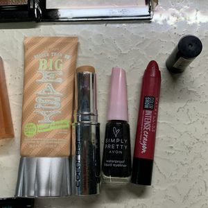 Branded Primer,Foundation,Eyeshadow,Lipstick,Mix