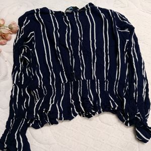 Navy Blue Top