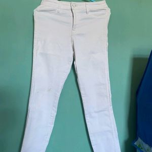 Skinny White Jeans