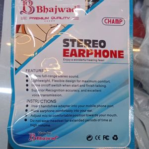 Brand New Earphone