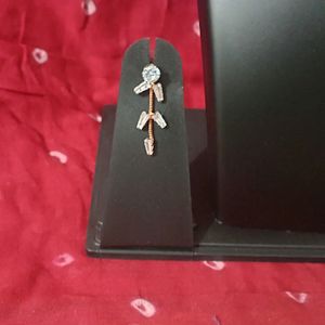 Rose gold diamond necklace