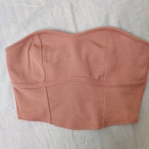 H&m Cropped Bandeau Top